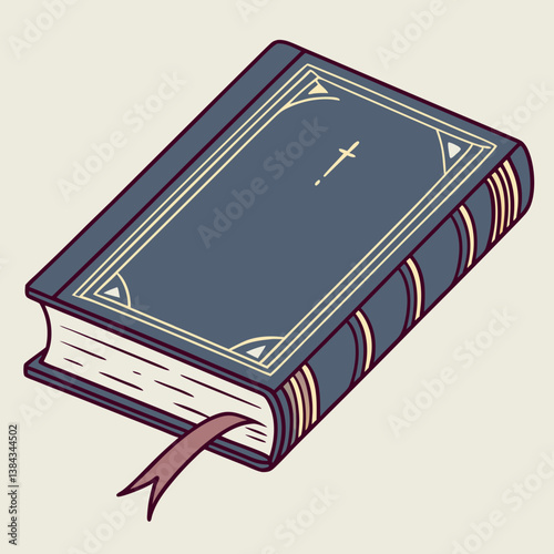 vector illustration of a book