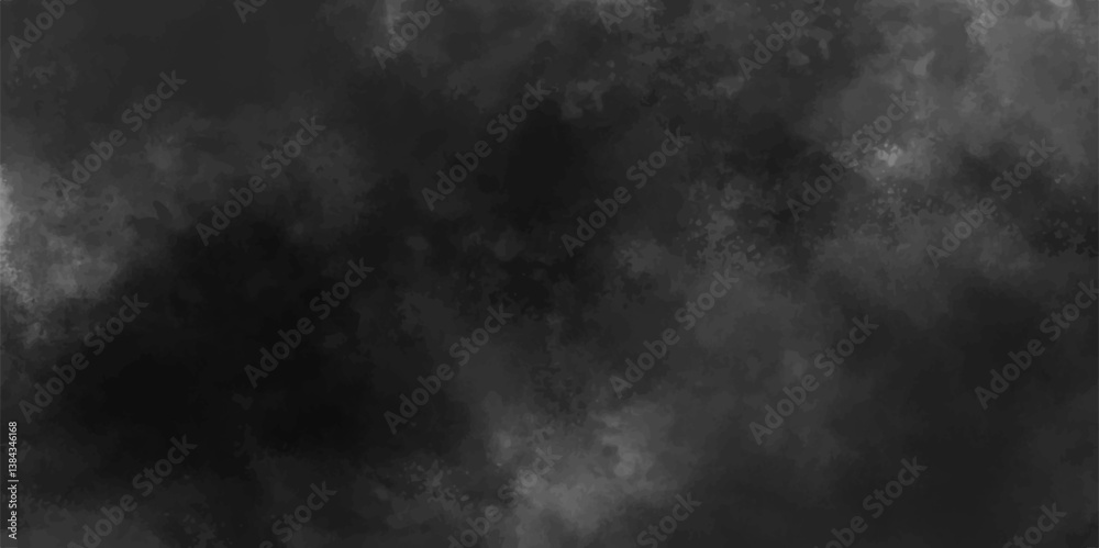 Dark storm mist abstract black smoke texture. Stone marble wall concrete texture horror dark concept in backdrop. Dark gray distressed paper textured and grunge texture.