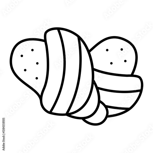 Snails outline icon