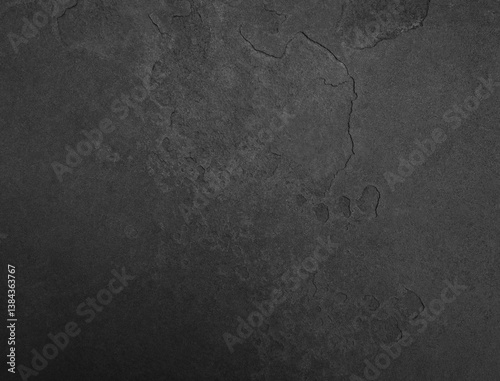 Black stone, slate texture background