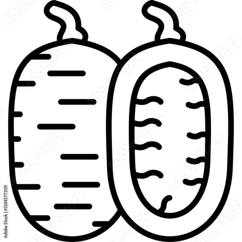 Spaghetti Squash Icon