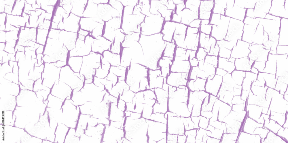 Abstract background in pink, white. Grunge texture pink and Background of cracked white paint. Ceramic tile pattern. Exfoliate surface. Fine cracks surface. Vector overlay texture. Abstract background in pink, white. Grunge texture pink and Background of cracked white paint. Ceramic tile pattern. Exfoliate surface. Fine cracks surface. Vector overlay texture.