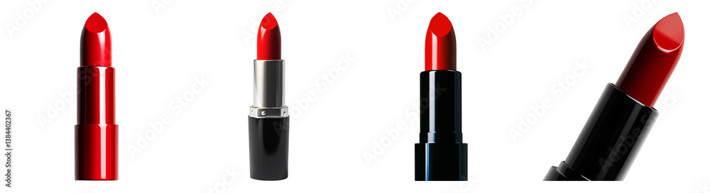 Vibrant Red Lipsticks in Various Designs and Shades Displayed Together, PNG bundle collection, Isolated on Transparent Background Vibrant Red Lipsticks in Various Designs and Shades Displayed Together, PNG bundle collection, Isolated on Transparent Background