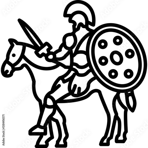 Knight Horse Icon