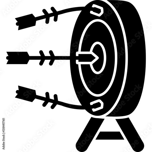 Arrow Bow Target Icon