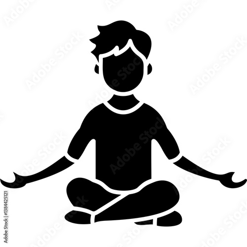Lotus Pose Icon