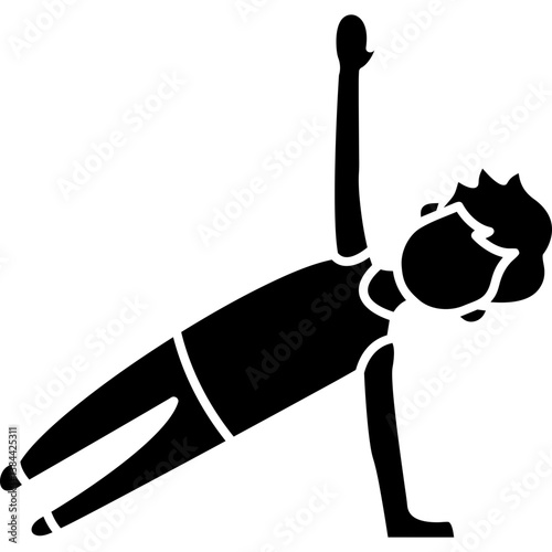 Side Plank Icon