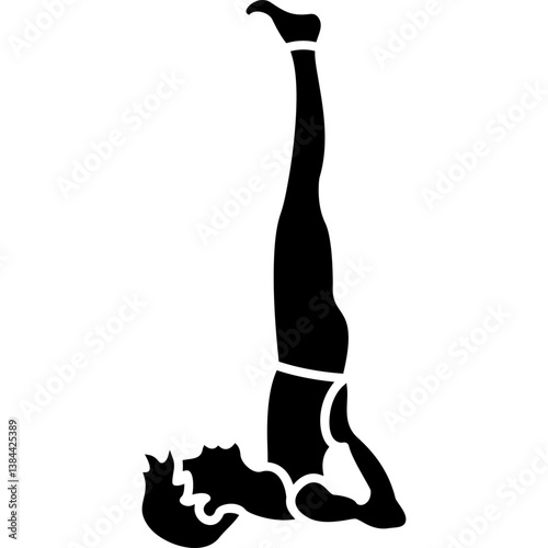 Shoulder Stand Icon