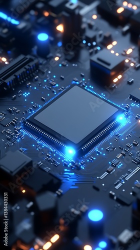AI Processor with Dynamic Visual Effects