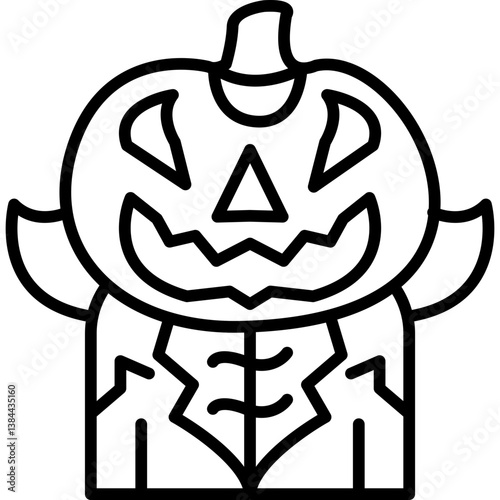 Pumpkin Man Icon