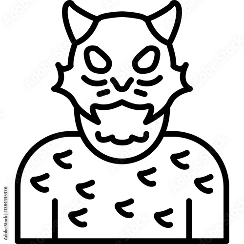 Cat Man Icon