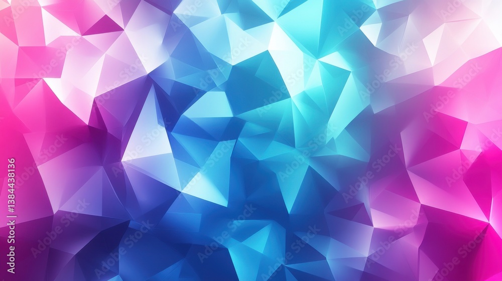 Fototapeta premium An abstract polygonal background with sharp, geometric shapes