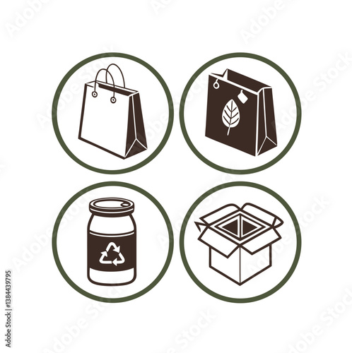  Daily necessities vector set