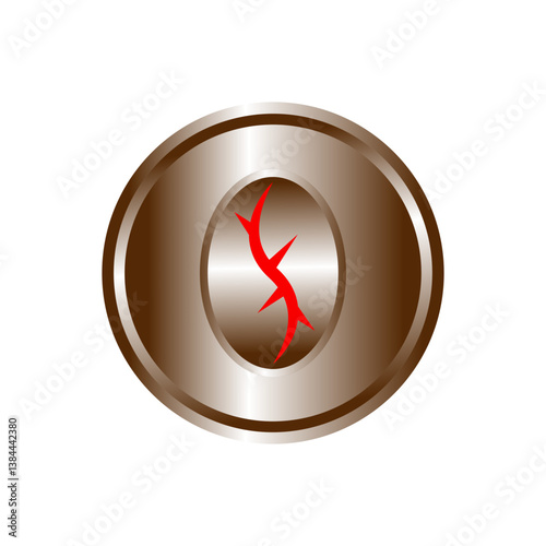 coffee bean icon illustration