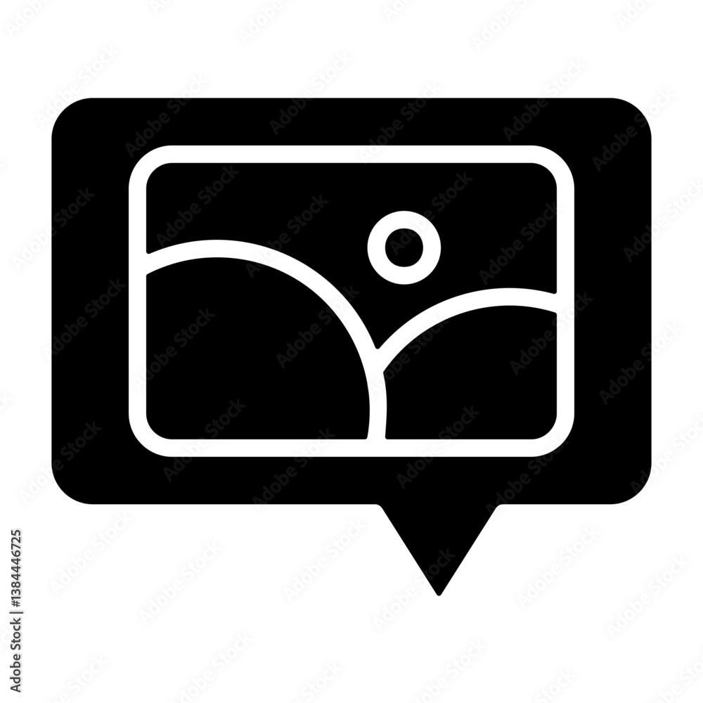 Message Image Icon Message Image Icon
