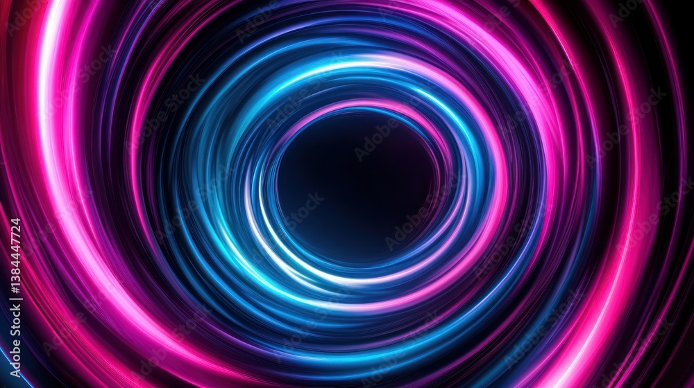 Abstract Neon Circles Abstract Neon Circles