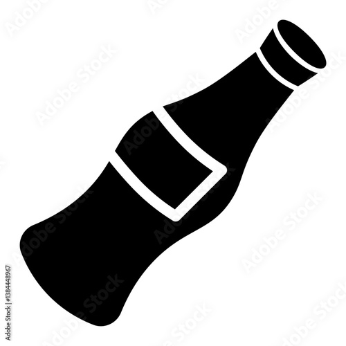Curved Soda Bottle