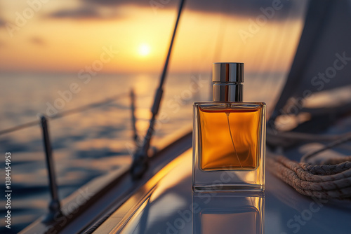 Sunset Yacht Voyage Amber Perfume Fragrance Ocean Breeze Luxury