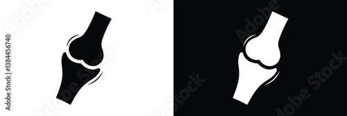 Joint Health Vector Icon Set. Bone Care vector symbol for UI design .Vector Illustration .EPS 10 . 