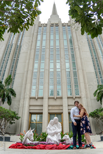 Foto In front of The LDS Bangkok temple
