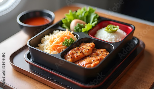 affordable japanese bento box for flight meal