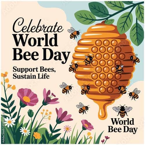 Join us for World Bee Day—celebrate and protect these vital pollinators!