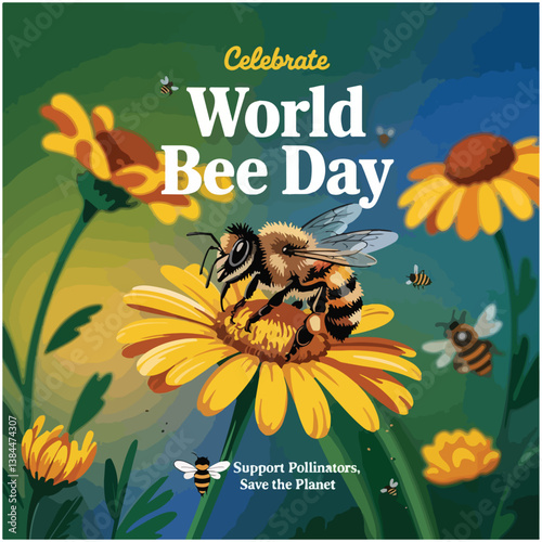 Join us for World Bee Day—celebrate and protect these vital pollinators!