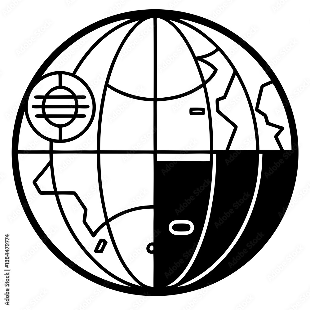 earth globe icon earth globe icon