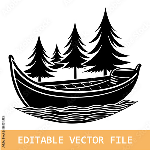 rowboat illustration