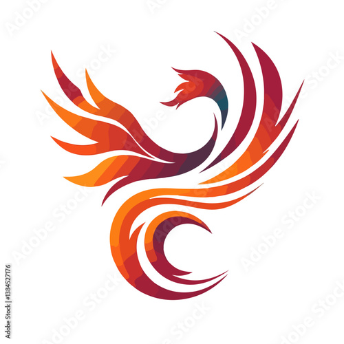 Mythical Bird Rebirth Design