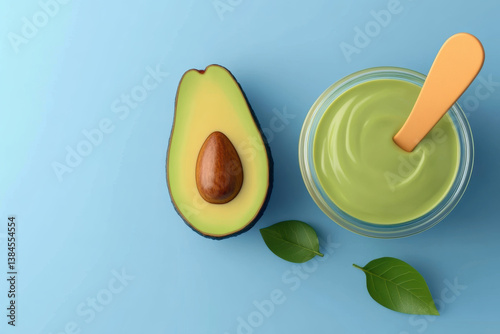 Creamy plant based recipes can be made using fresh avocado and natural ingredients for healthy lifestyle