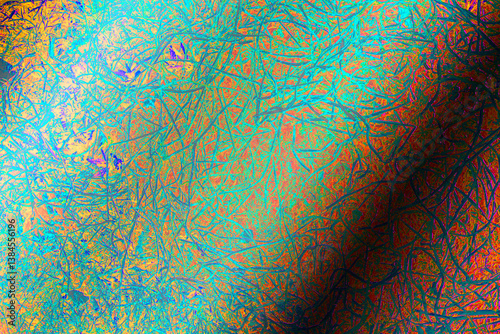 Fabric, paper, packaging, leather, satin, handbags, bags, boxes, patterns, geometric shapes, decorative items, wallpaper, ribbons, color dispersion, random color, gradient, contrast, background, templ