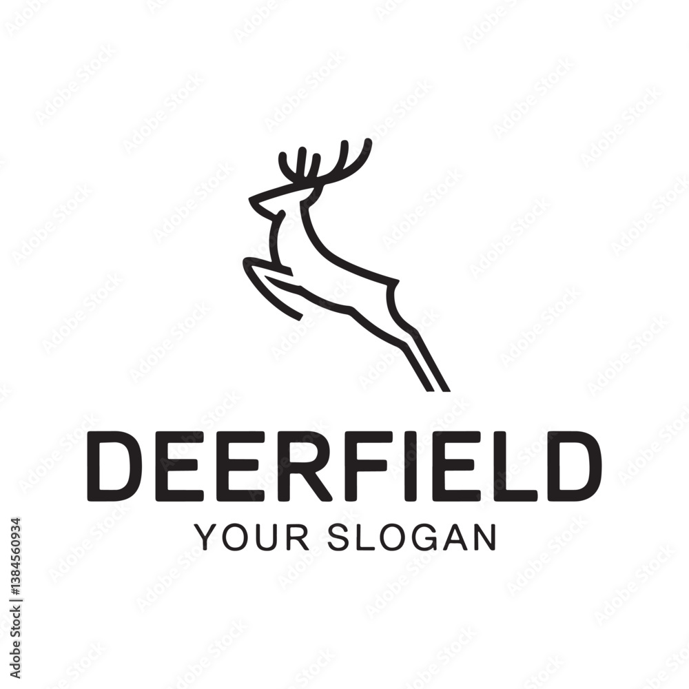 Deer Logo Design, Deer Head Logo Design Vector Deer Logo Design, Deer Head Logo Design Vector