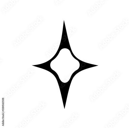 black and white stars, y2k