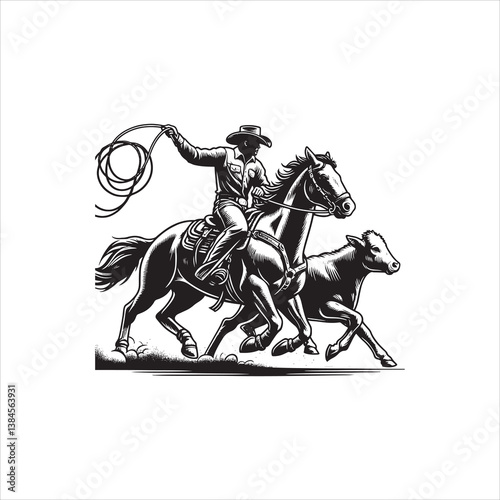 Lasso and Leather: A Rancher’s Skill

