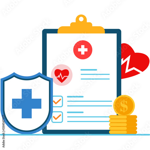 Health Insurance Illustration