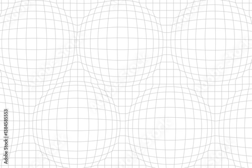 3d style spherical grid wireframe line on white background design