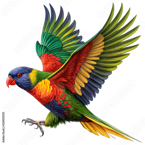 parrot on a branch