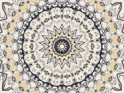  mage extremely intricate geometric pattern inside a perfect circle 