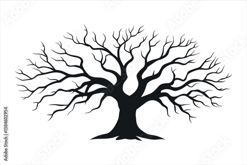 Tree silhouette 