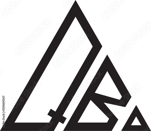 QB Triangle shape logo.eps