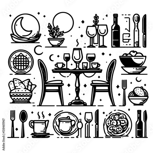 This comprehensive vector bundle provides everything you need to create stunning interior designs and illustrations. Featuring a diverse collection of meticulously crafted vectors representing various
