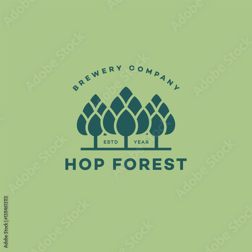 Hop forest logo