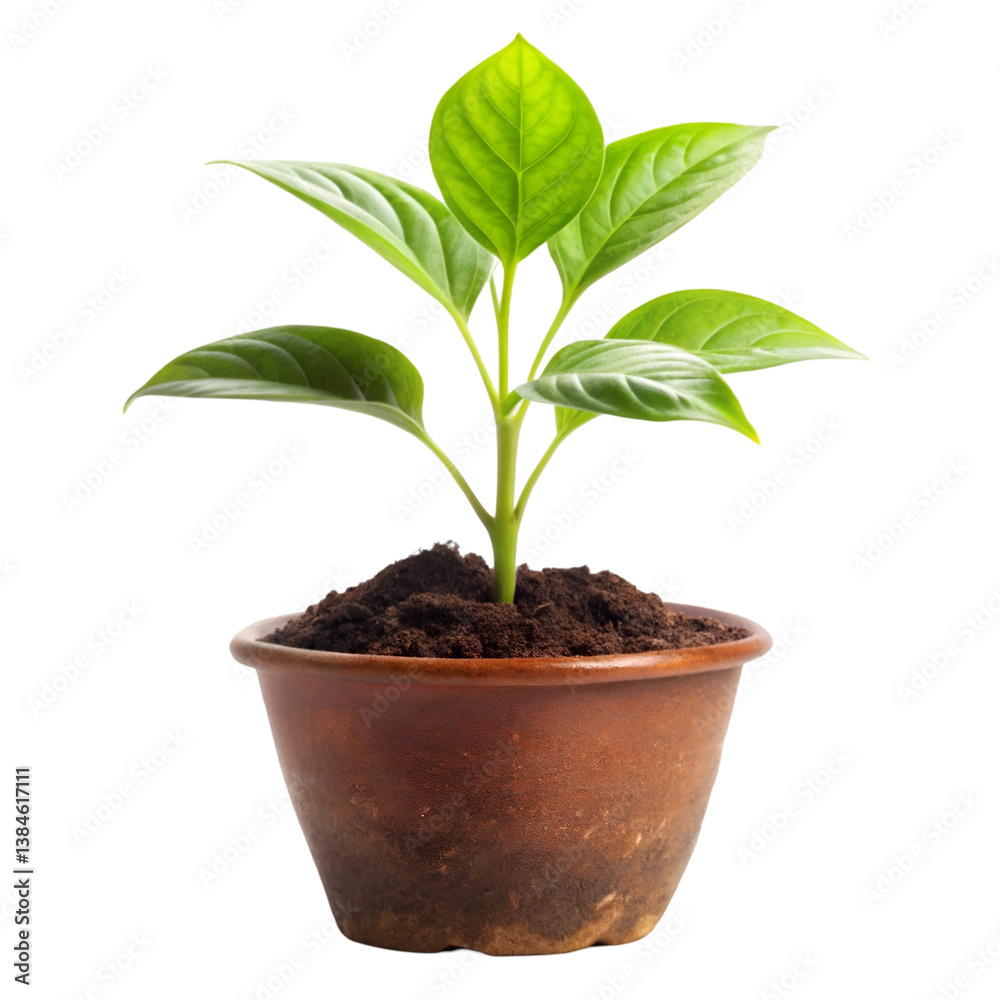 Fresh plant isolated on transparent background
Fresh plant isolated on transparent background