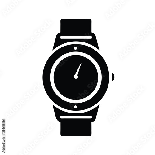 wrist watch vector illustration