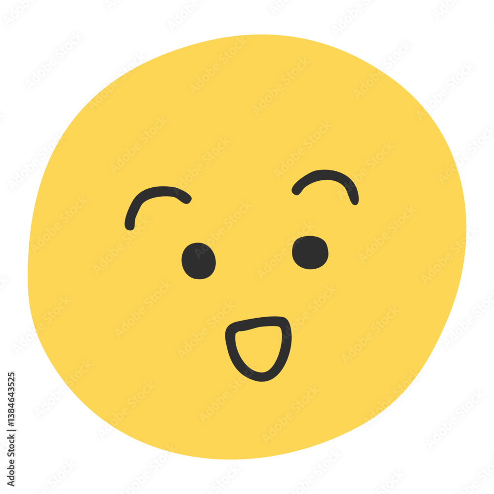 Fototapeta premium happy smiley face