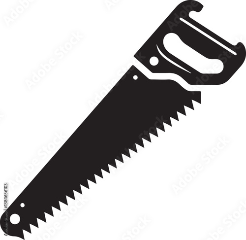 Hand Saw silhouette
