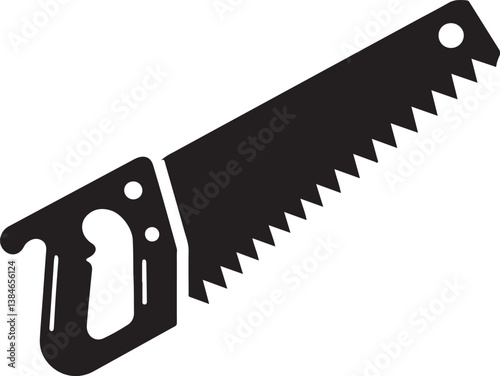 Hand Saw silhouette
