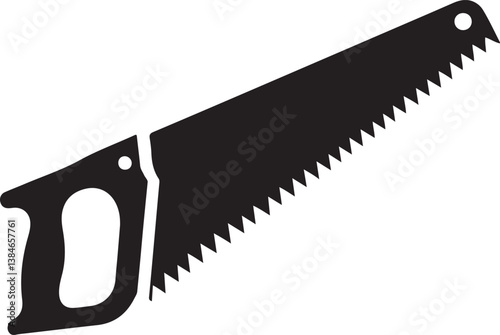 Hand Saw silhouette
