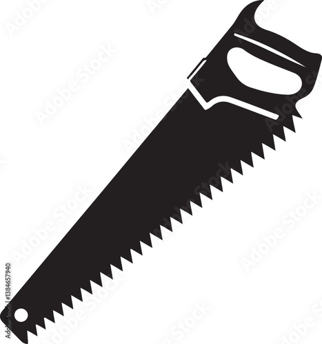 Hand Saw silhouette
